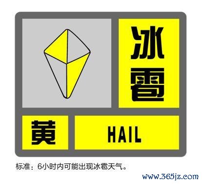 上海冰雹 五预警皆发